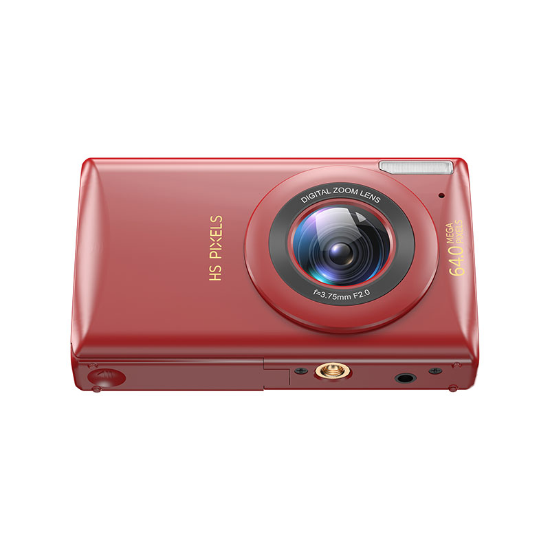 4K Digital Camera Kids Camera Portable Vintage Small Camera for Beginner Teens Students Boys Girls Red 4